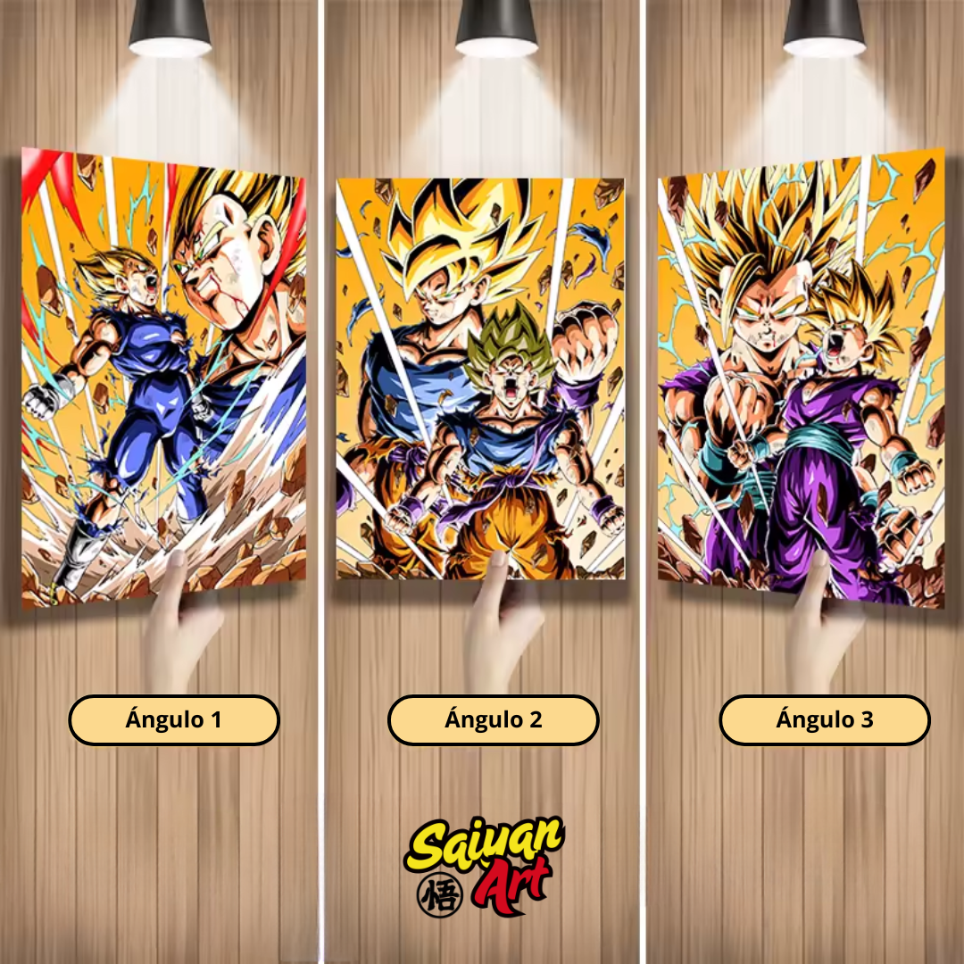 Cuadro Anime 3D