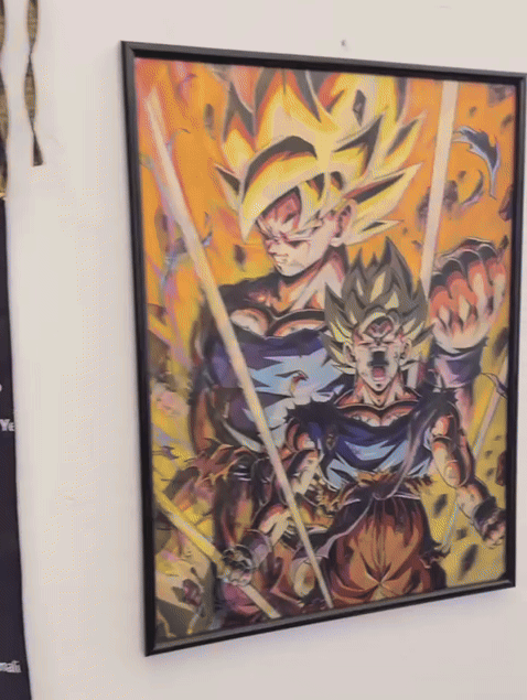 Cuadro Anime 3D